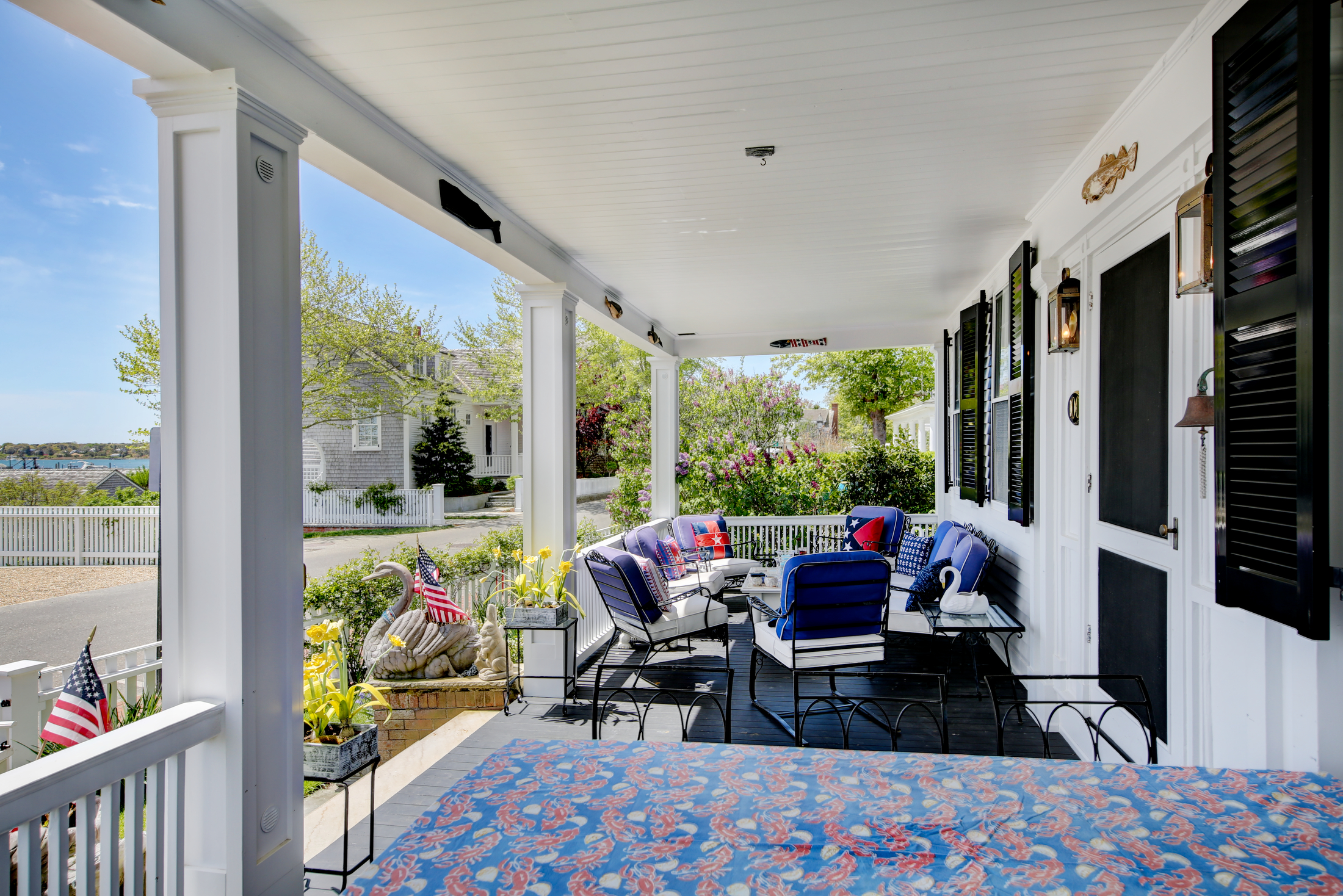 100 North Water Street Porch